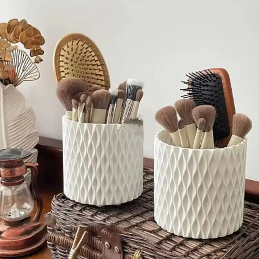 360° Rotating Brush Storage Bucket
