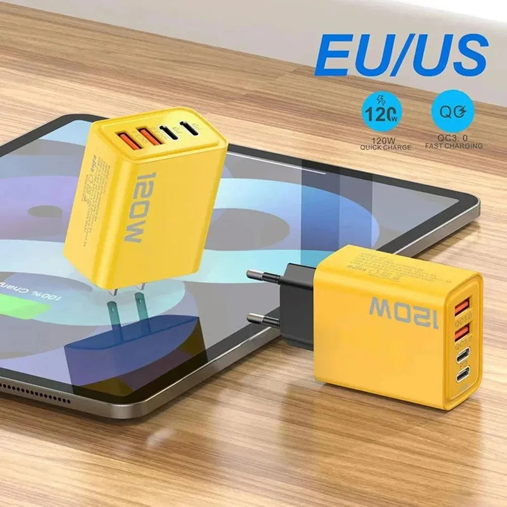 4-Port USB C PD Charger