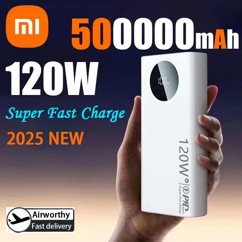Xiaomi 500000mAh 120W PowerBank