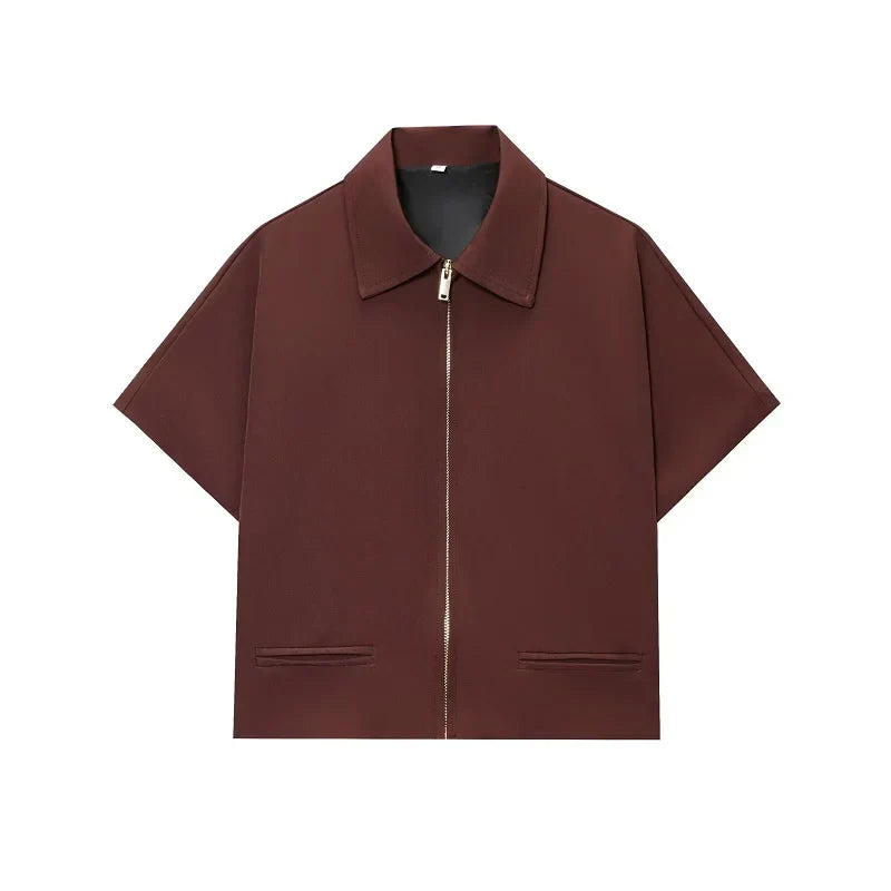 MUJER 2025 Cropped Varsity Jacket