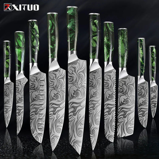 XITUO Stainless Steel Knife Set