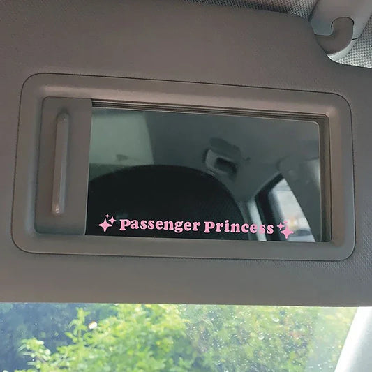 Passenger Princess Star Mirror Stickers