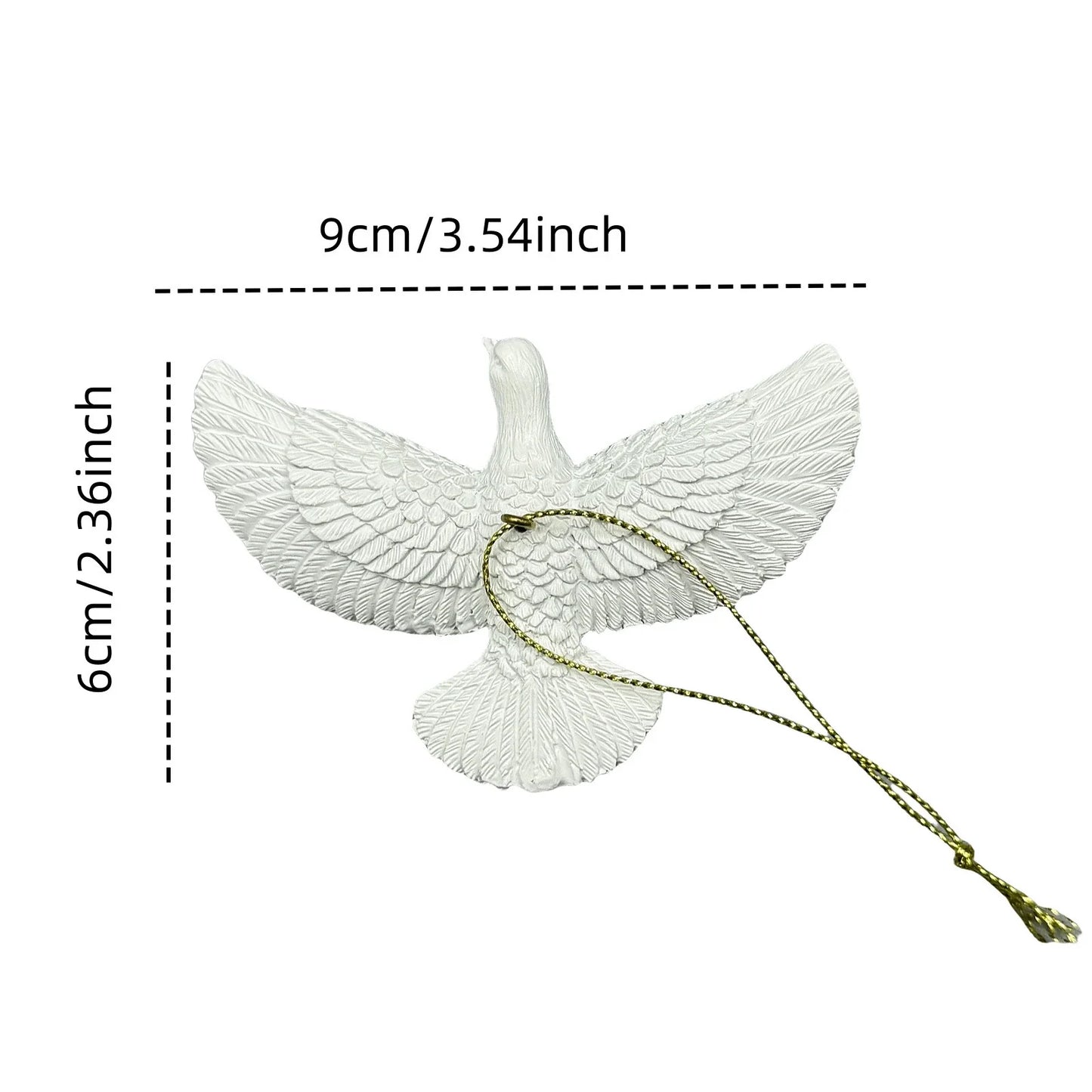 Friendship Doves Christmas Tree Ornament