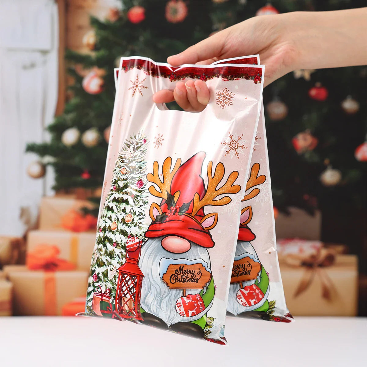 Christmas Cute Santa Gift Bags