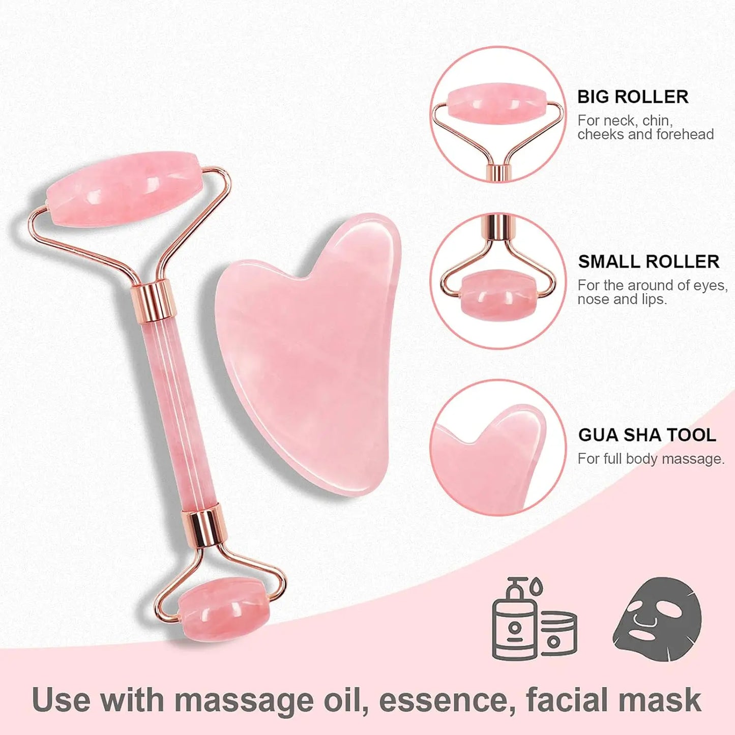 Jade Stone Anti-Aging Massage Set