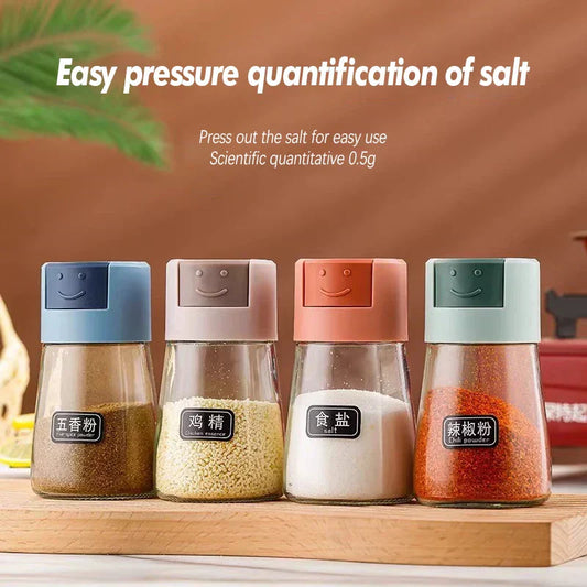 Press Control Seasoning Bottle