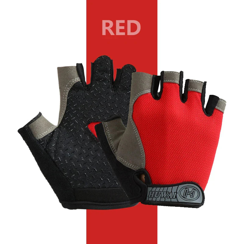 Fingerless Weightlifting Gym Gloves