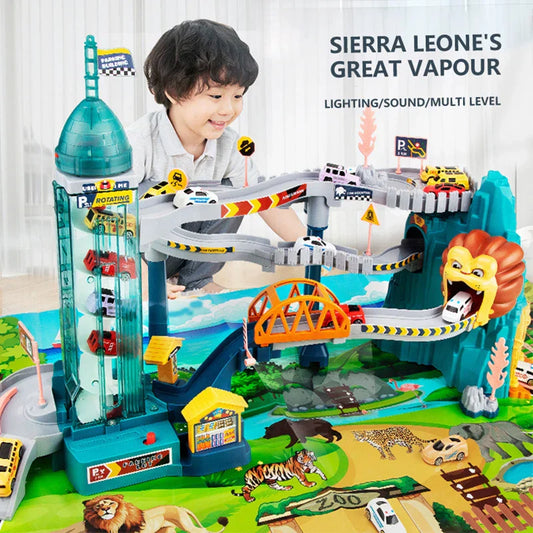 KBDFA Lion Theme Car Track