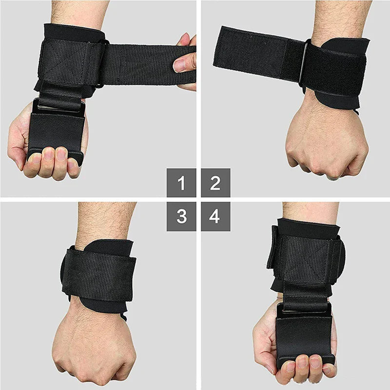Fitness Weightlifting Wrist Hook Support