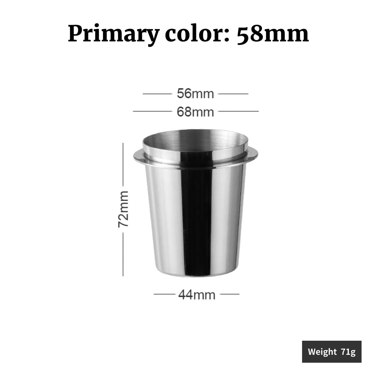 Stainless Steel Coffee Dosing Cup