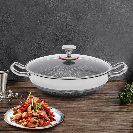 Stainless Steel Nonstick Frying Pan