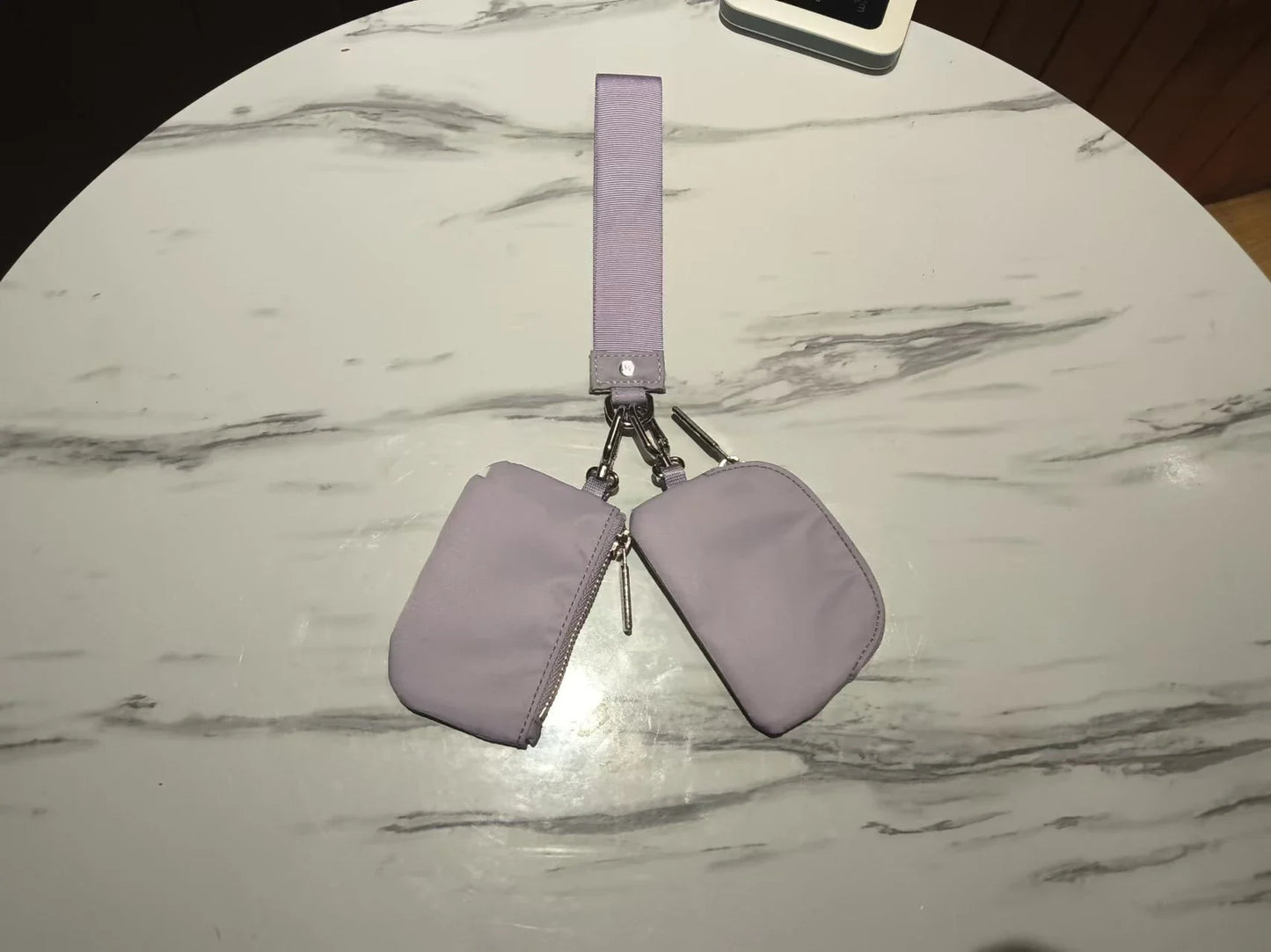 Mini Zip Keychain Wallet Wristlet