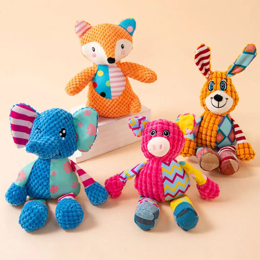 Interactive Plush Pet Chew Toy