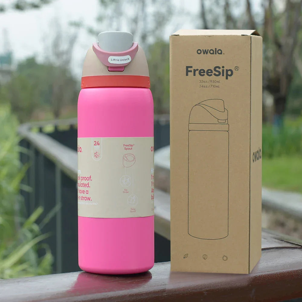 Owala FreeSip Dreamy Field Bottle