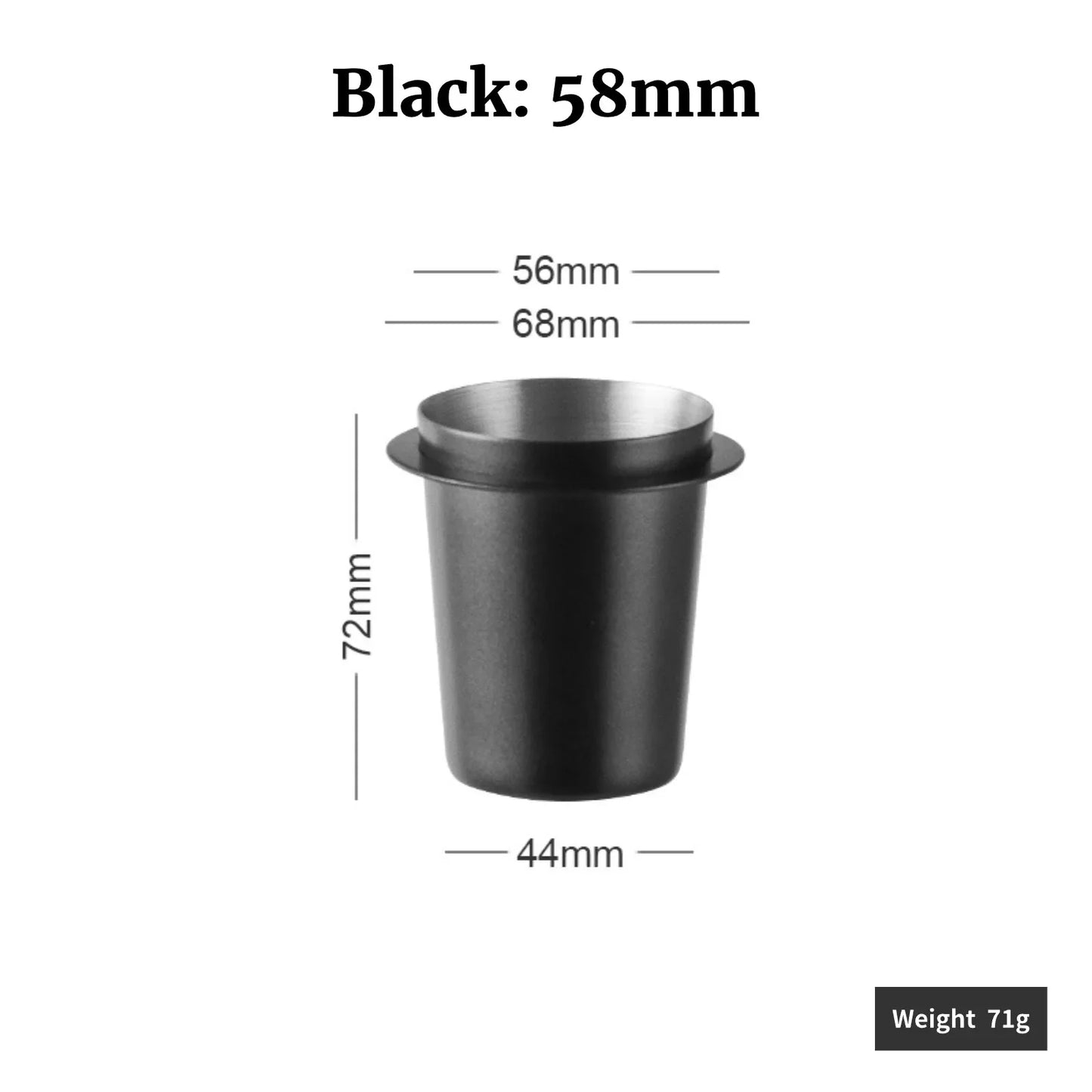 Stainless Steel Coffee Dosing Cup