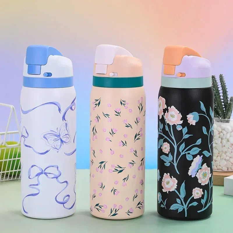 Owala Cartoon Insulated Steel Bottle