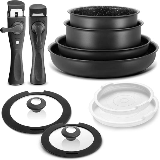 Nonstick Stackable Pots and Pans
