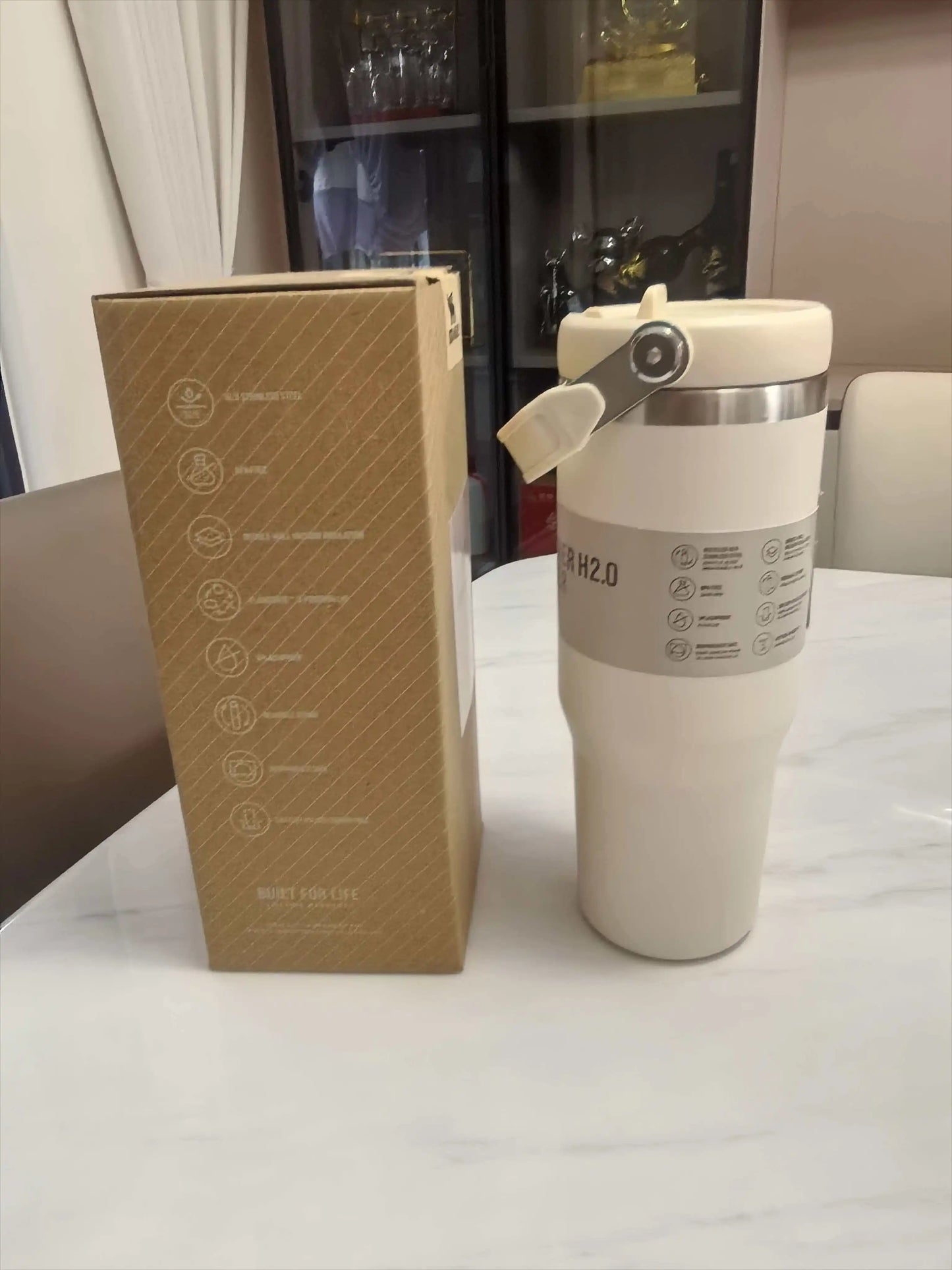 Stanley Stainless Steel Straw Thermos