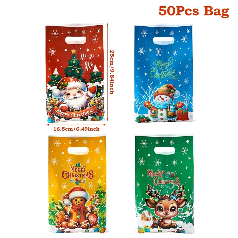 Christmas Cute Santa Gift Bags