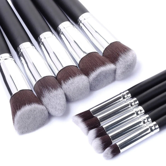 Nylon 5–50PCS Luxury Makeup Brush Set