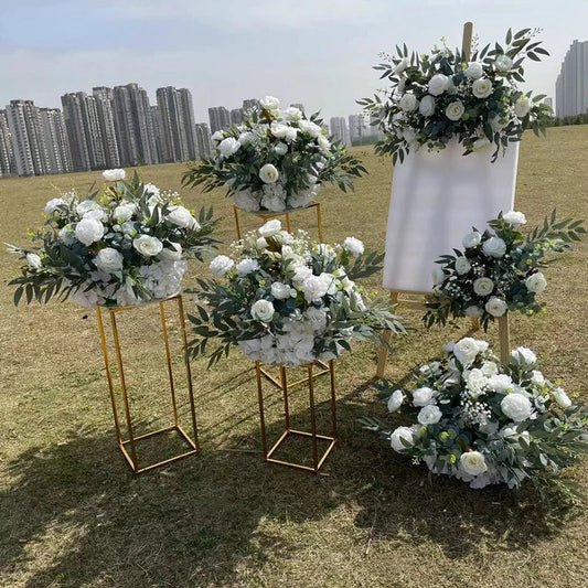 Floor Road Lead Flower Decor