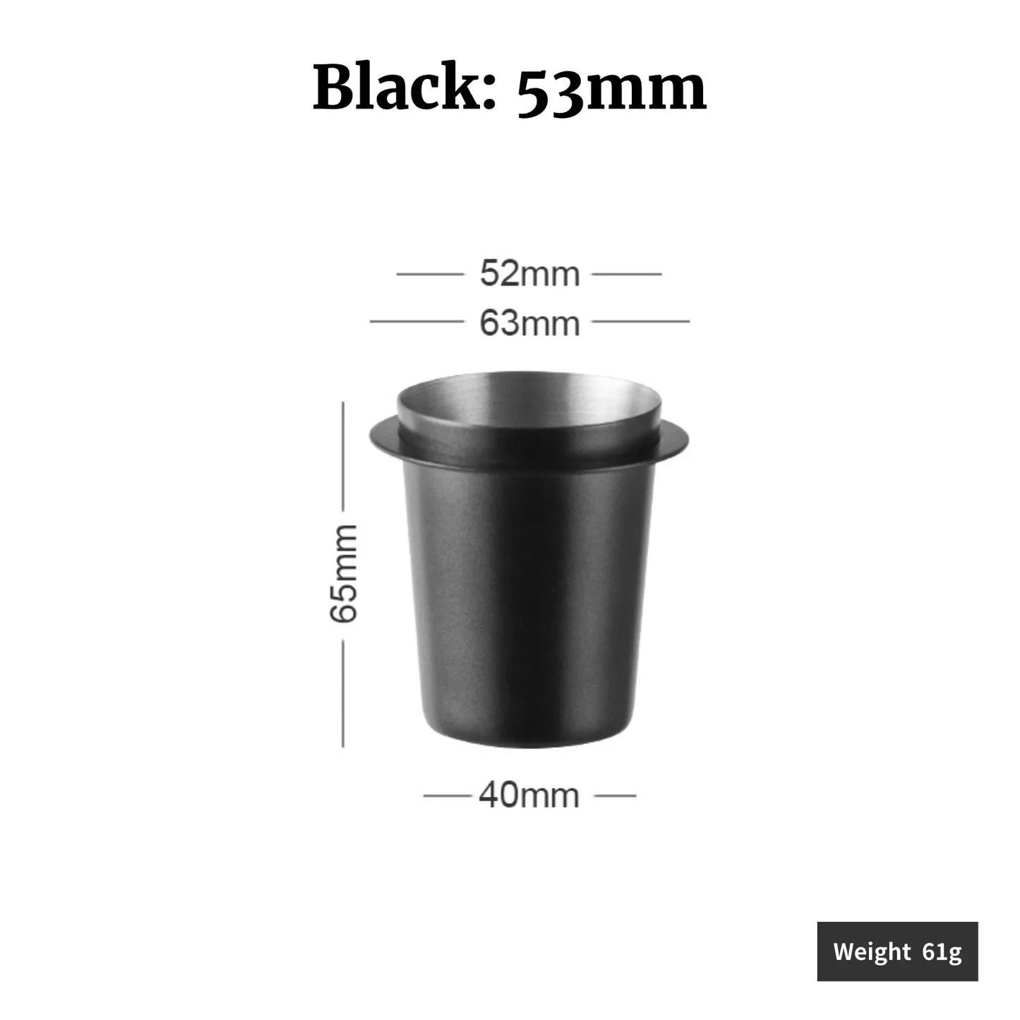 Stainless Steel Coffee Dosing Cup