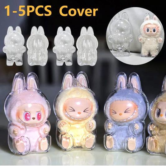 APWIKOGER Labubu Doll Display Cover Set