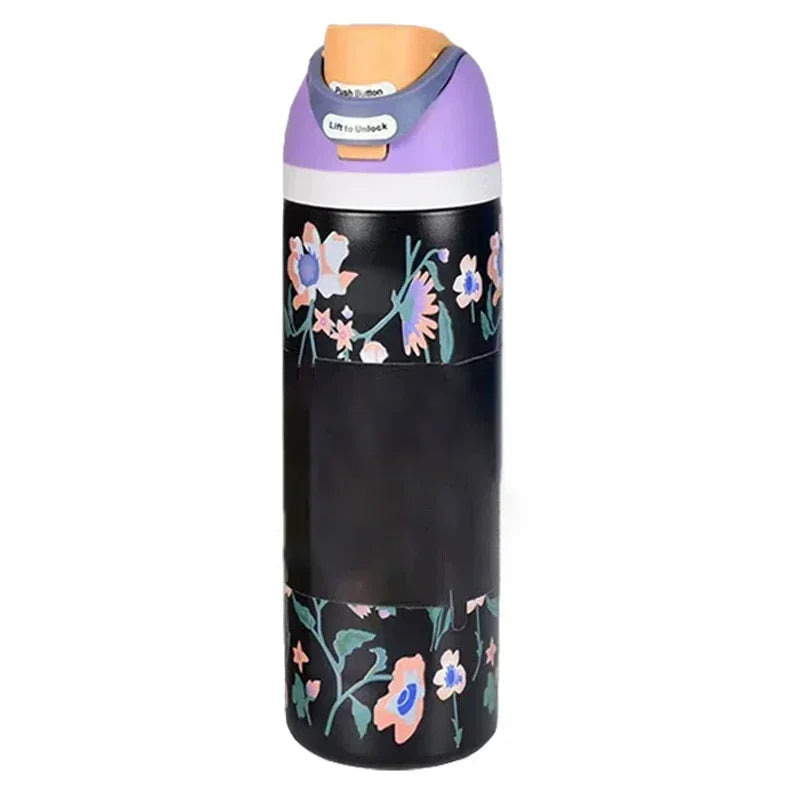 Owala Bow Pink Straw Bottle