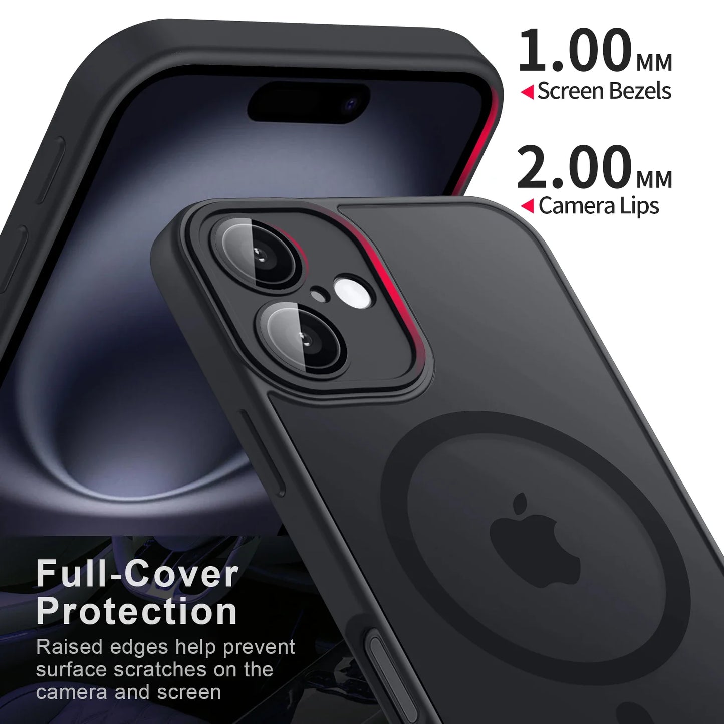 Luxury Magnetic Matte iPhone Case
