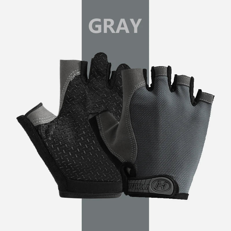 Fingerless Weightlifting Gym Gloves