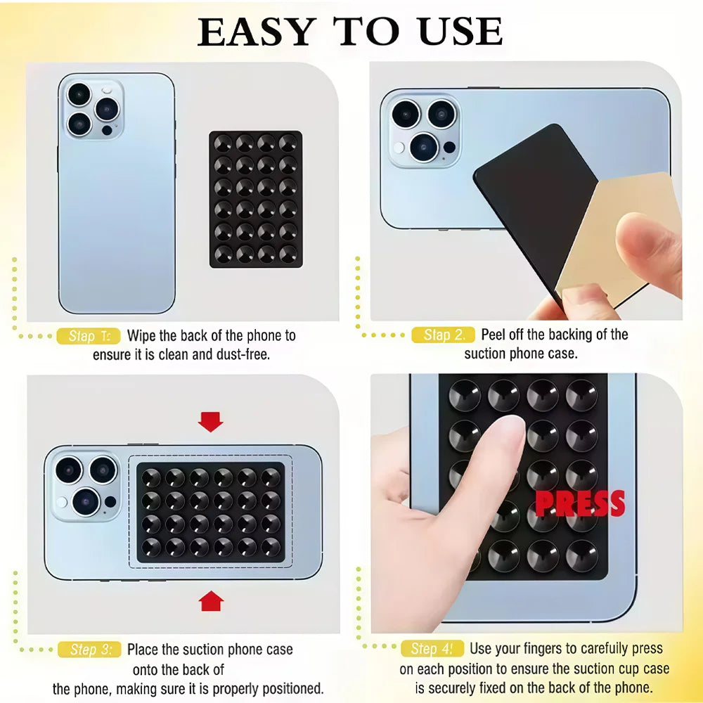 Silicone Suction Cup Phone Holder