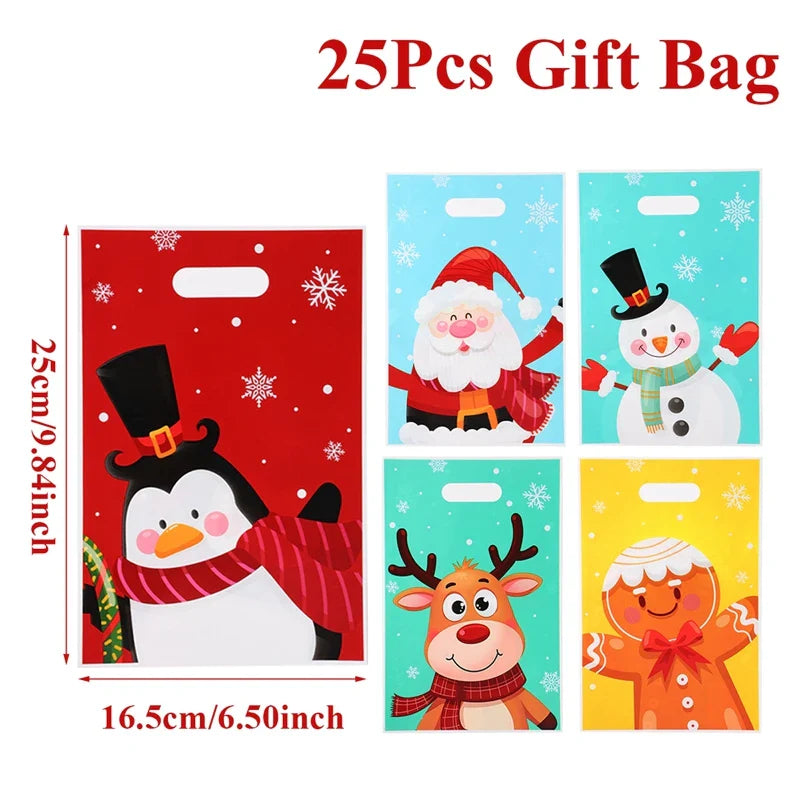 Christmas Cute Santa Gift Bags