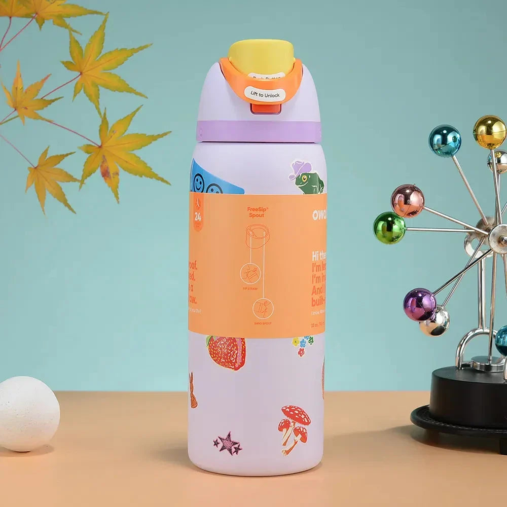 Owala Stainless Steel Straw Bottle
