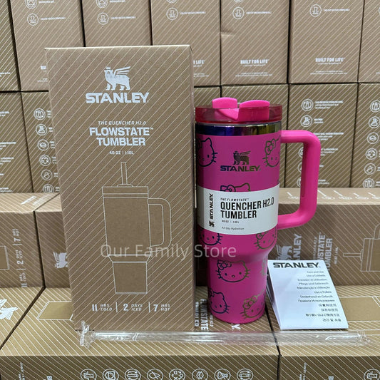 Stanley Quencher H2.0 Tumbler - Cat Rose